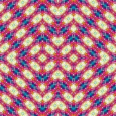 Kusursuz kare desenli. kare desen arkaplanı. Yaratıcı doku. Etnik kökenli. Kaleydoskop deseni