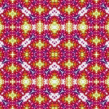 Kusursuz kare desenli. kare desen arkaplanı. Yaratıcı doku. Etnik kökenli. Kaleydoskop deseni