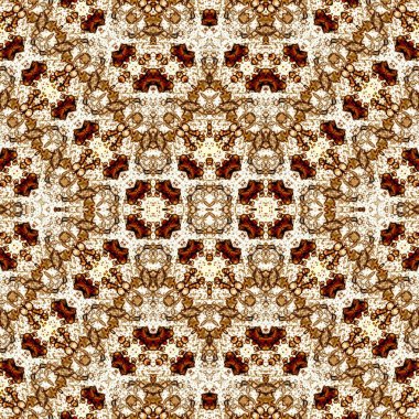 Kusursuz kare desenli. kare desen arkaplanı. Yaratıcı doku. Etnik kökenli. Kaleydoskop deseni