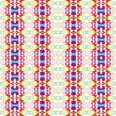 Kusursuz kare desenli. kare desen arkaplanı. Yaratıcı doku. Etnik kökenli. Kaleydoskop deseni