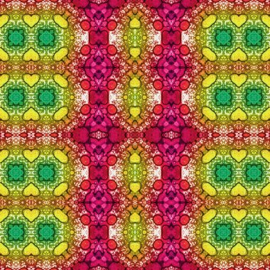 Kusursuz kare desenli. kare desen arkaplanı. Yaratıcı doku. Etnik kökenli. Kaleydoskop deseni