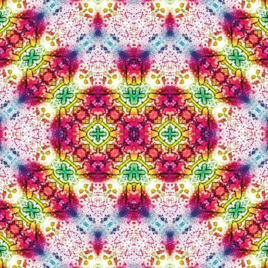 Kusursuz kare desenli. kare desen arkaplanı. Yaratıcı doku. Etnik kökenli. Kaleydoskop deseni