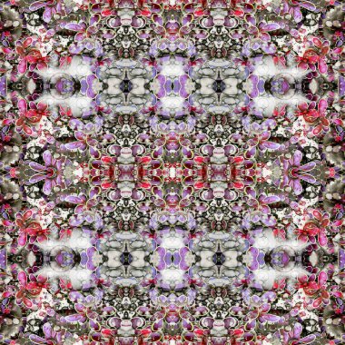 Kusursuz kare desenli. kare desen arkaplanı. Yaratıcı doku. Etnik kökenli. Kaleydoskop deseni