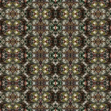 Kusursuz kare desenli. kare desen arkaplanı. Yaratıcı doku. Etnik kökenli. Kaleydoskop deseni