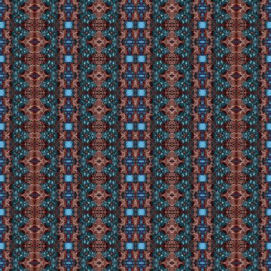 Kusursuz kare desenli. kare desen arkaplanı. Yaratıcı doku. Etnik kökenli. Kaleydoskop deseni