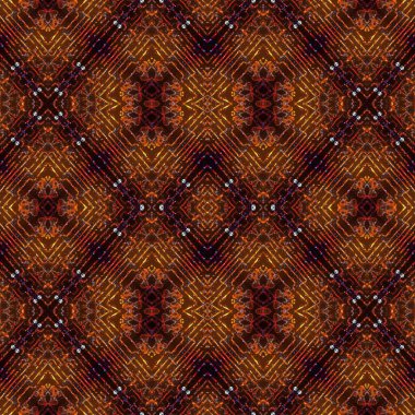 Kusursuz kare desenli. kare desen arkaplanı. Yaratıcı doku. Etnik kökenli. Kaleydoskop deseni