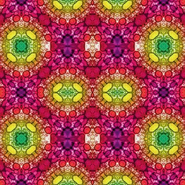 Kusursuz kare desenli. kare desen arkaplanı. Yaratıcı doku. Etnik kökenli. Kaleydoskop deseni