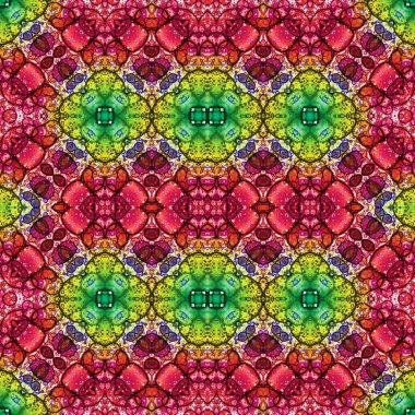 Kusursuz kare desenli. kare desen arkaplanı. Yaratıcı doku. Etnik kökenli. Kaleydoskop deseni