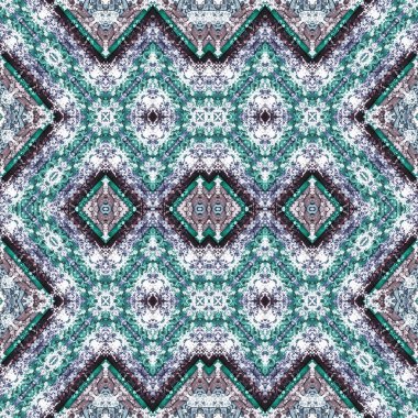 Kusursuz kare desenli. kare desen arkaplanı. Yaratıcı doku. Etnik kökenli. Kaleydoskop deseni