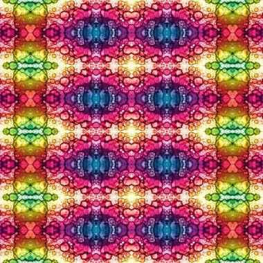 Kusursuz kare desenli. kare desen arkaplanı. Yaratıcı doku. Etnik kökenli. Kaleydoskop deseni