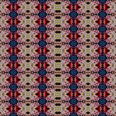 Kusursuz kare desenli. kare desen arkaplanı. Yaratıcı doku. Etnik kökenli. Kaleydoskop deseni