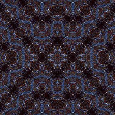 Kusursuz kare desenli. kare desen arkaplanı. Yaratıcı doku. Etnik kökenli. Kaleydoskop deseni