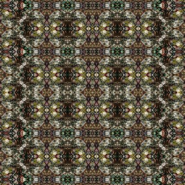 Kusursuz kare desenli. kare desen arkaplanı. Yaratıcı doku. Etnik kökenli. Kaleydoskop deseni