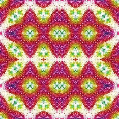 Kusursuz kare desenli. kare desen arkaplanı. Yaratıcı doku. Etnik kökenli. Kaleydoskop deseni