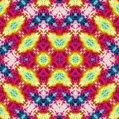 Kusursuz kare desenli. kare desen arkaplanı. Yaratıcı doku. Etnik kökenli. Kaleydoskop deseni