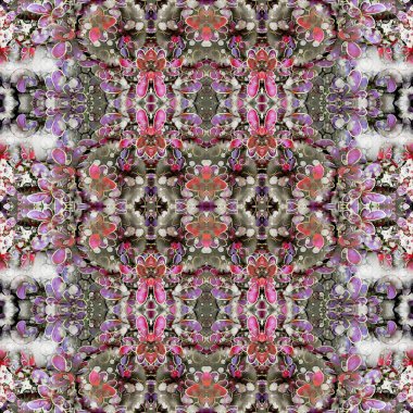 Kusursuz soyut desen. Yaratıcı doku arka planı. Soyut doku. Etnik arkaplan