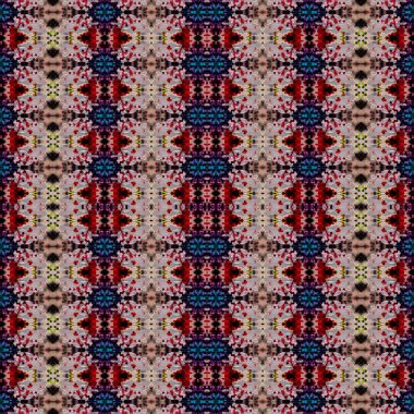 Kusursuz kare desenli. kare desen arkaplanı. Yaratıcı doku. Etnik kökenli. Kaleydoskop deseni