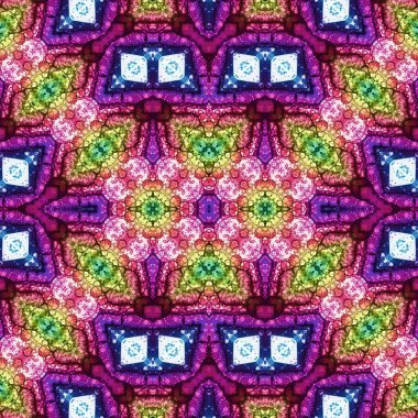 Kusursuz kare desenli. kare desen arkaplanı. Yaratıcı doku. Etnik kökenli. Kaleydoskop deseni