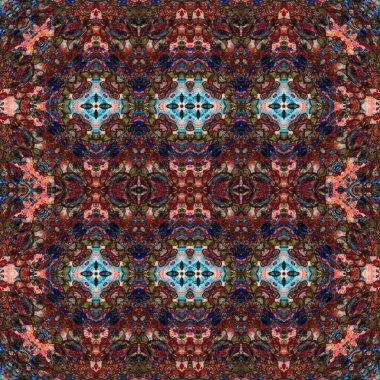 Kusursuz yaratıcı model. Kaotik doku arka planı. Sanat dokusu. Mandala arkaplanı