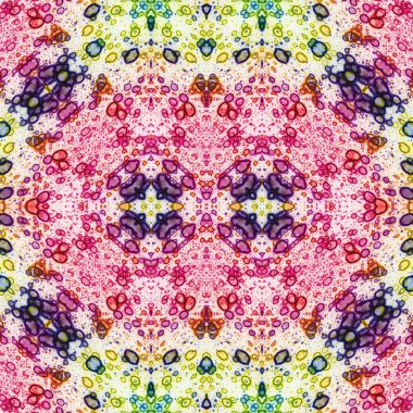 Kusursuz kare desenli. kare desen arkaplanı. Yaratıcı doku. Etnik kökenli. Kaleydoskop deseni