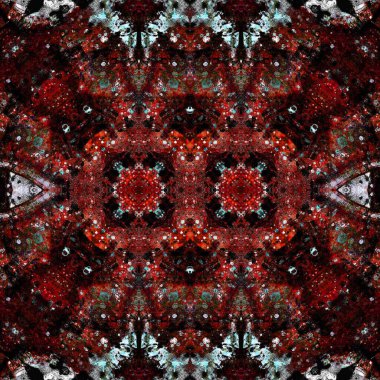 Kusursuz yaratıcı model. Kaotik doku arka planı. Sanat dokusu. Mandala arkaplanı