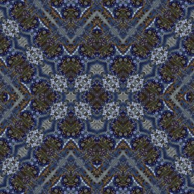 Kusursuz kare desenli. kare desen arkaplanı. Yaratıcı doku. Etnik kökenli. Kaleydoskop deseni