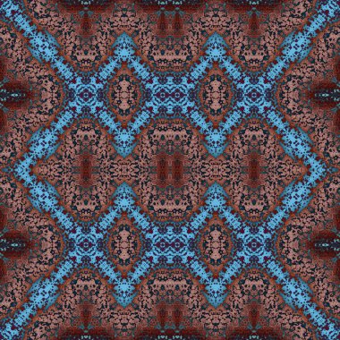 Kusursuz kare desenli. kare desen arkaplanı. Yaratıcı doku. Etnik kökenli. Kaleydoskop deseni