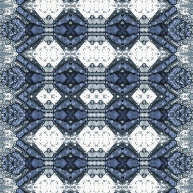 Kusursuz kare desenli. kare desen arkaplanı. Yaratıcı doku. Etnik kökenli. Kaleydoskop deseni