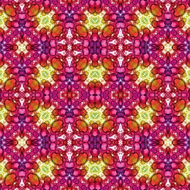 Kusursuz kare desenli. kare desen arkaplanı. Yaratıcı doku. Etnik kökenli. Kaleydoskop deseni