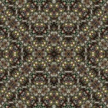 Kusursuz kare desenli. kare desen arkaplanı. Yaratıcı doku. Etnik kökenli. Kaleydoskop deseni