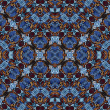 Kusursuz yaratıcı model. Kaotik doku arka planı. Sanat dokusu. Mandala arkaplanı