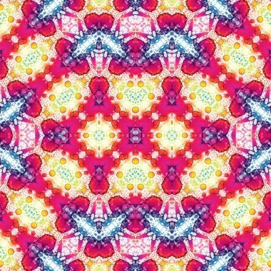 Kusursuz kare desenli. kare desen arkaplanı. Yaratıcı doku. Etnik kökenli. Kaleydoskop deseni