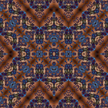 Kusursuz yaratıcı model. Kaotik doku arka planı. Sanat dokusu. Mandala arkaplanı