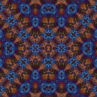 Kusursuz kare desenli. kare desen arkaplanı. Yaratıcı doku. Etnik kökenli. Kaleydoskop deseni