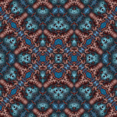 Kusursuz kare desenli. kare desen arkaplanı. Yaratıcı doku. Etnik kökenli. Kaleydoskop deseni