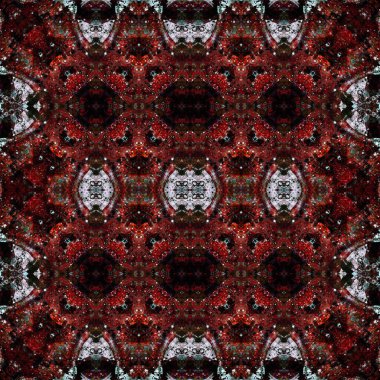 Kusursuz kare desenli. kare desen arkaplanı. Yaratıcı doku. Etnik kökenli. Kaleydoskop deseni