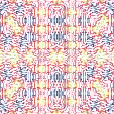 Kusursuz soyut desen. Yaratıcı doku arka planı. Soyut doku. Etnik arkaplan