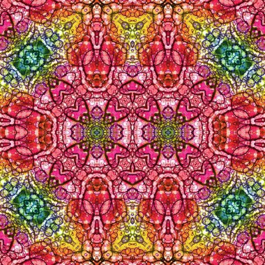 Kusursuz yaratıcı model. Kaotik doku arka planı. Sanat dokusu. Mandala arkaplanı