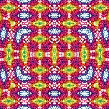 Kusursuz kare desenli. kare desen arkaplanı. Yaratıcı doku. Etnik kökenli. Kaleydoskop deseni