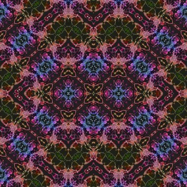 Kusursuz yaratıcı model. Kaotik doku arka planı. Sanat dokusu. Mandala arkaplanı