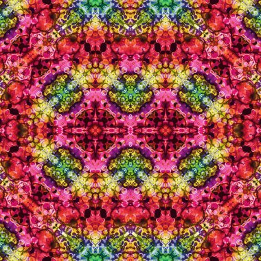 Kusursuz kare desenli. kare desen arkaplanı. Yaratıcı doku. Etnik kökenli. Kaleydoskop deseni