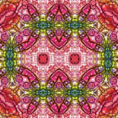 Kusursuz yaratıcı model. Kaotik doku arka planı. Sanat dokusu. Mandala arkaplanı