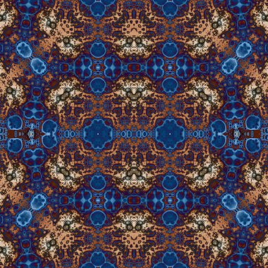 Kusursuz kare desenli. kare desen arkaplanı. Yaratıcı doku. Etnik kökenli. Kaleydoskop deseni