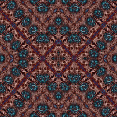 Kusursuz kare desenli. kare desen arkaplanı. Yaratıcı doku. Etnik kökenli. Kaleydoskop deseni