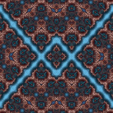 Kusursuz yaratıcı model. Kaotik doku arka planı. Sanat dokusu. Mandala arkaplanı