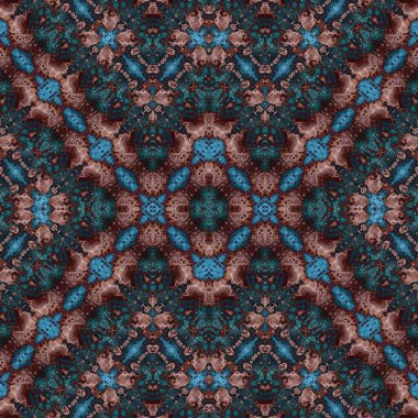 Kusursuz kare desenli. kare desen arkaplanı. Yaratıcı doku. Etnik kökenli. Kaleydoskop deseni