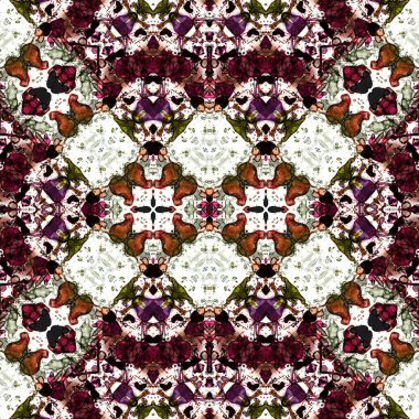 Kusursuz yaratıcı model. Kaotik doku arka planı. Sanat dokusu. Mandala arkaplanı