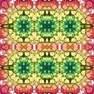 Kusursuz kare desenli. kare desen arkaplanı. Yaratıcı doku. Etnik kökenli. Kaleydoskop deseni