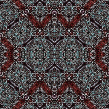 Kusursuz yaratıcı model. Kaotik doku arka planı. Sanat dokusu. Mandala arkaplanı