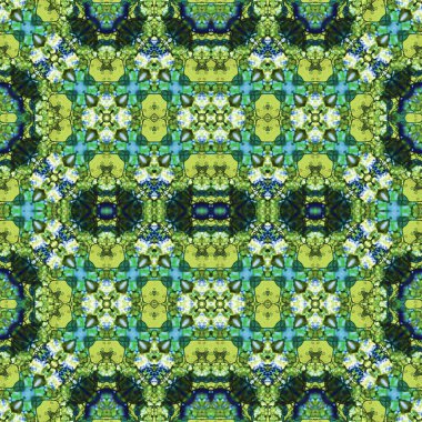 Kusursuz kare desenli. kare desen arkaplanı. Yaratıcı doku. Etnik kökenli. Kaleydoskop deseni